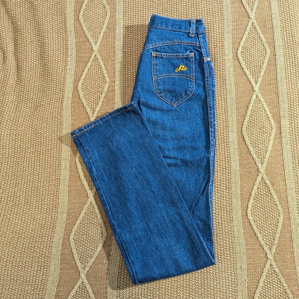Chic by h.i.s Vintage 1980s Straight Leg Jeans | Tall Mom jeans | 28W x 34L